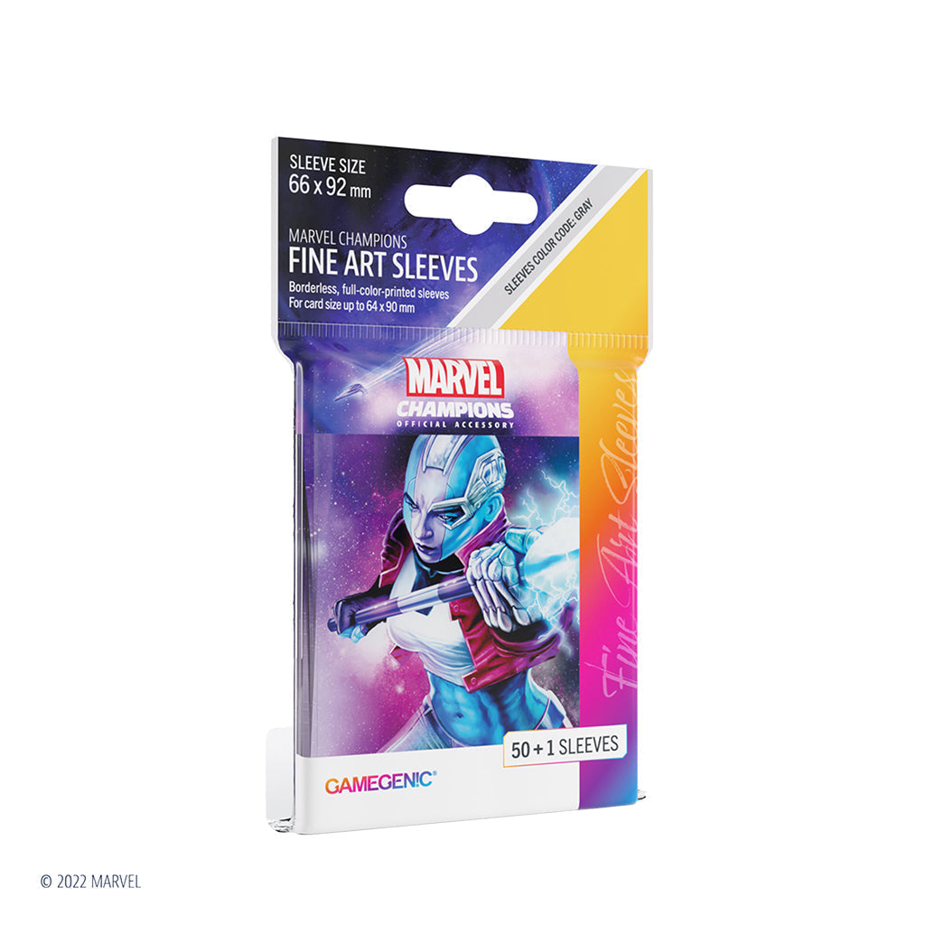Marvel Champions Art Sleeves - Nebula