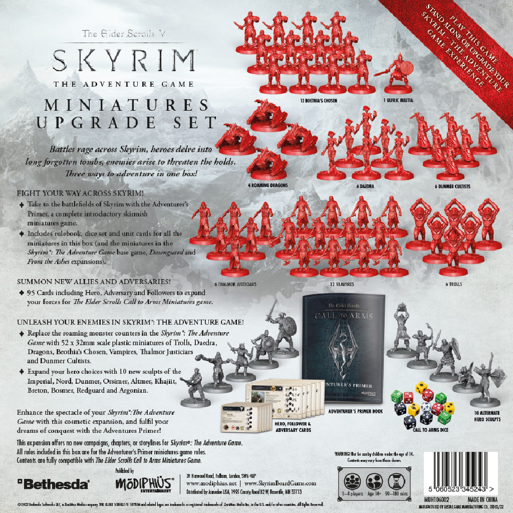 Elder Scrolls - Skyrim - Adventure Board Game - Miniature Upgrade