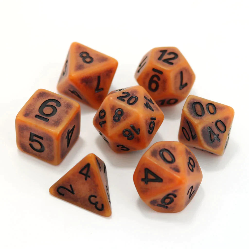 7 Piece RPG Set - Pumpkin Ancient