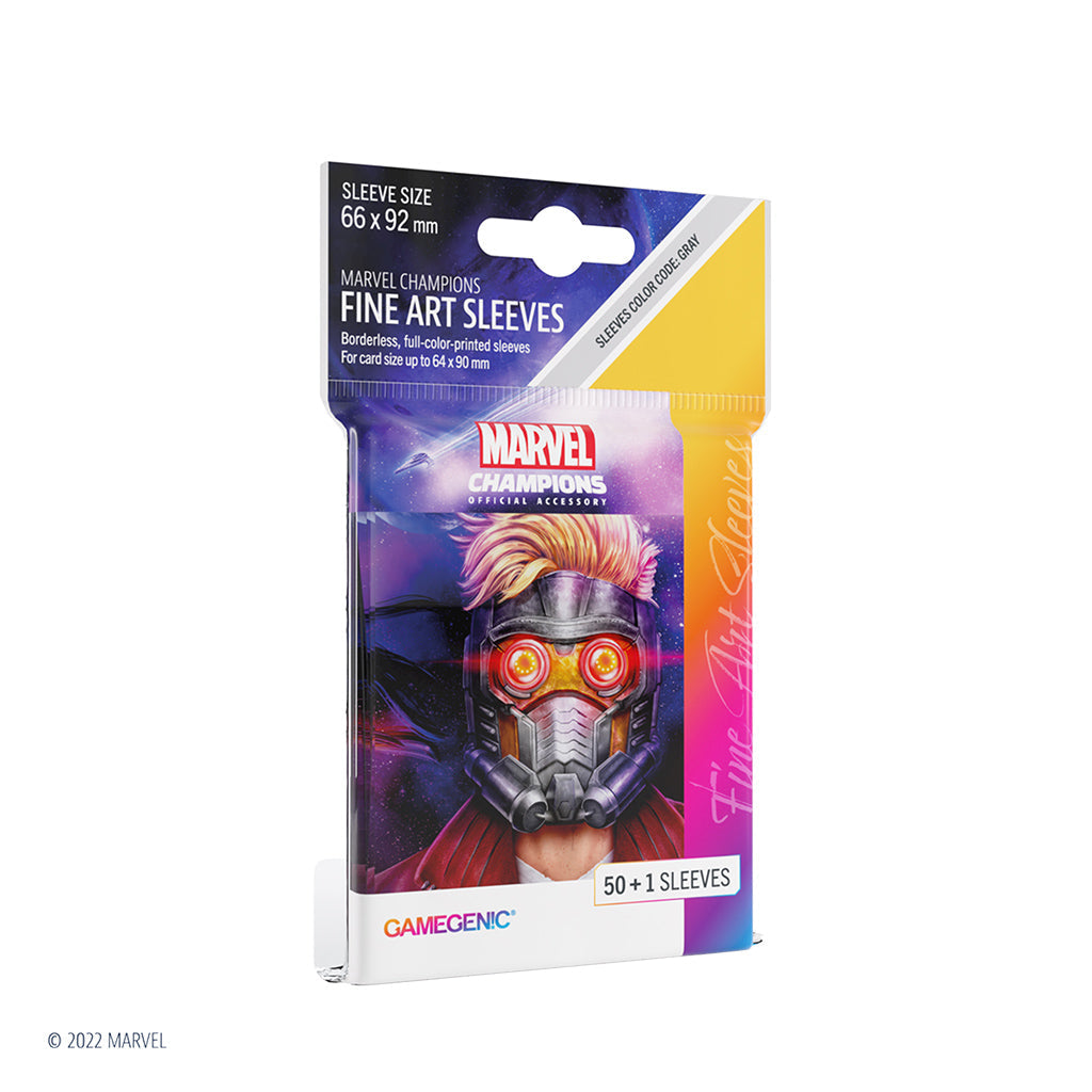 Marvel Champions Art Sleeves - Star Lord