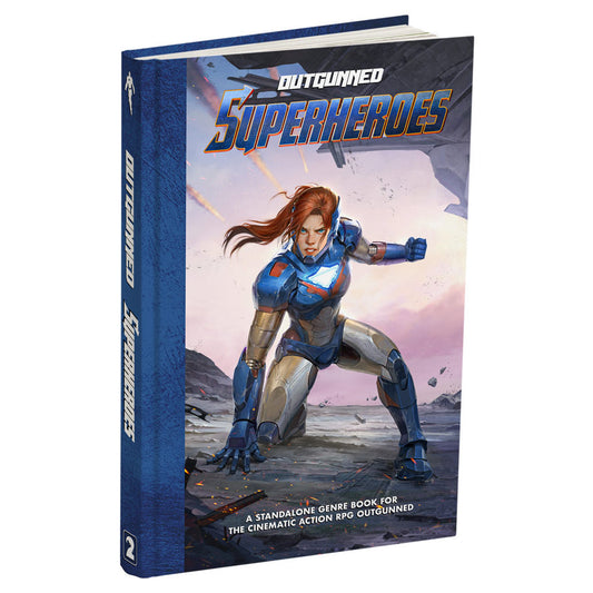 Outgunned: Superheroes: Core Rulebook - Pre-Order