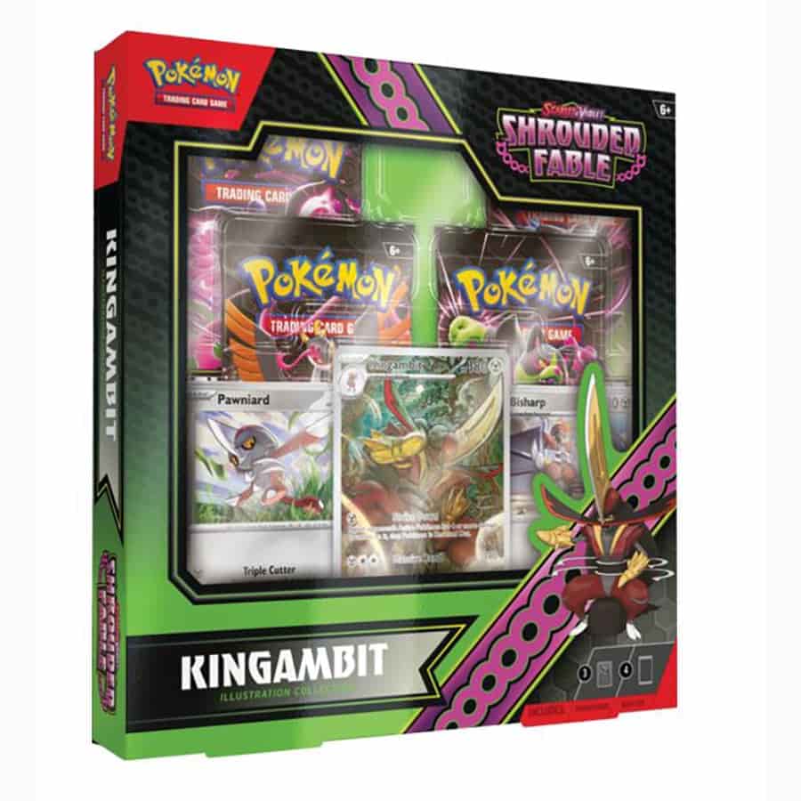 Pokemon TCG - Scarlet and Violet Shrouded Fable Kingambit Illustration Collection