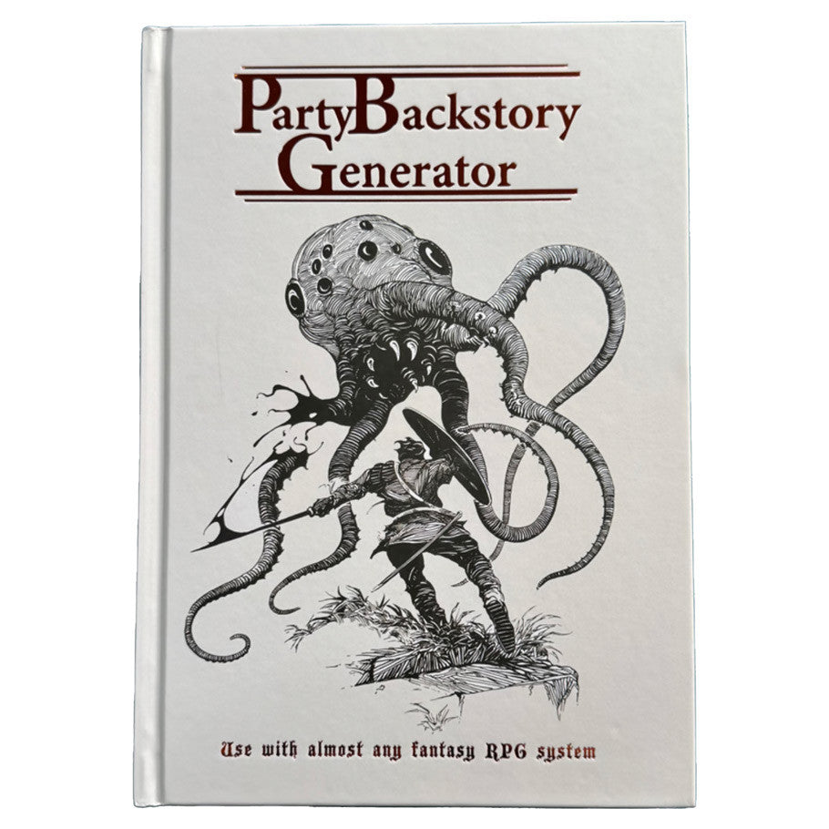 Party Backstory Generator: Deluxe Second Edition - Pre-Order