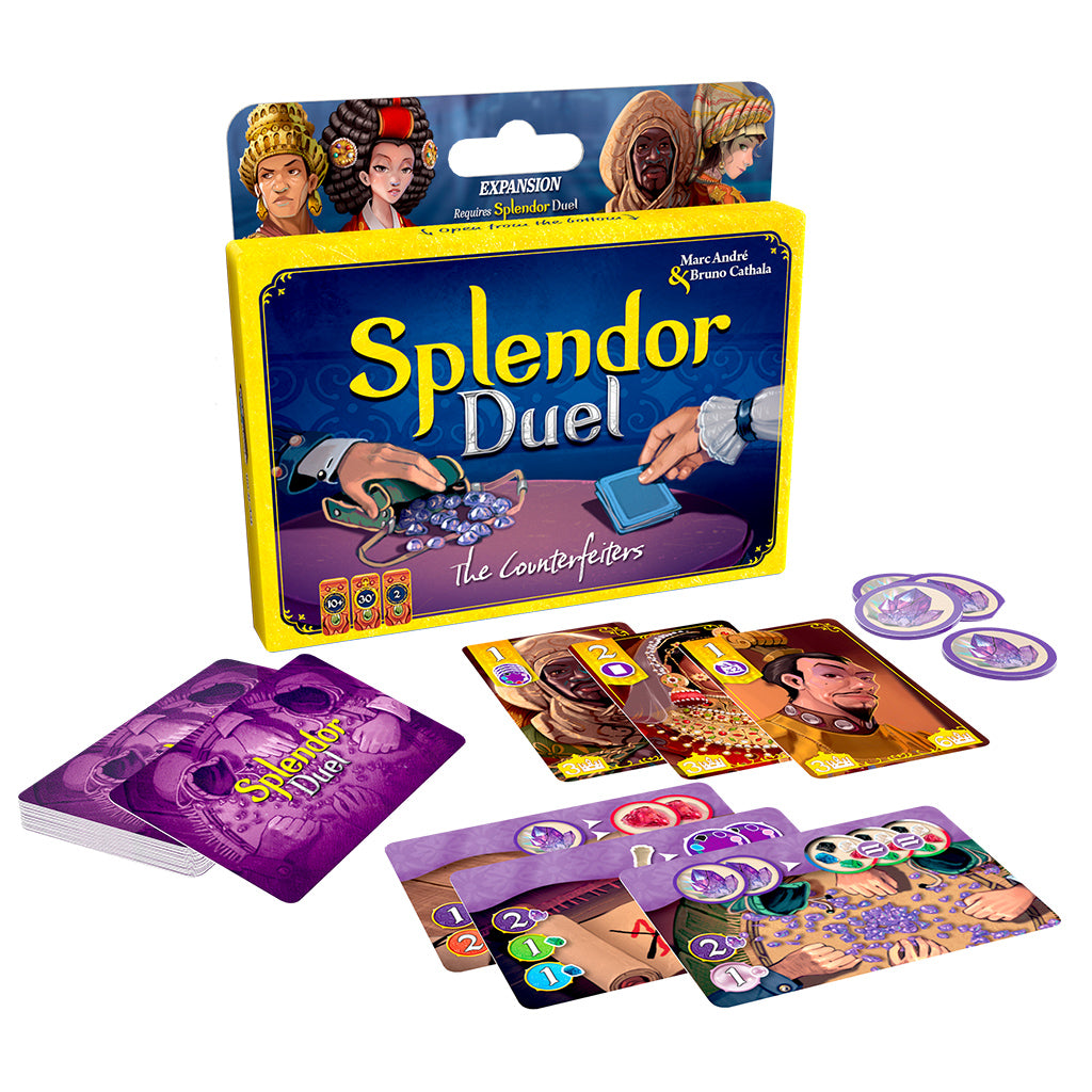 Splendor Duel: The Counterfeiters Expansion - Pre-Order