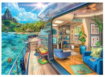 Tropical Island Charter 1000 pc Puzzle
