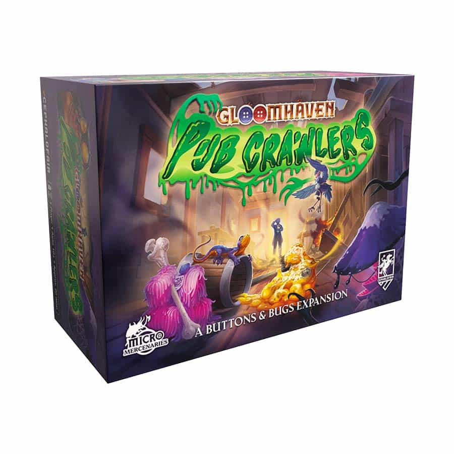 Gloomhaven - Buttons and Bugs - Pub Crawlers Expansion - Pre-Order