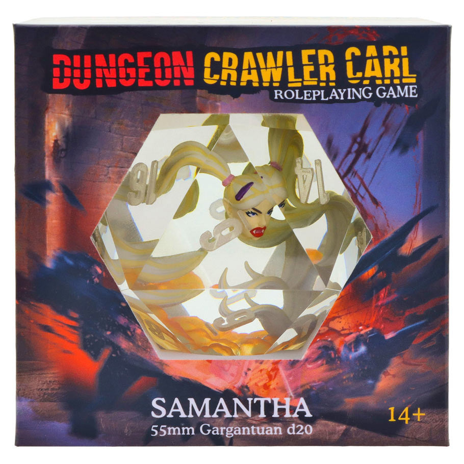 Dungeon Crawler Carl RPG: Samantha Oversized D20 - Pre-Order
