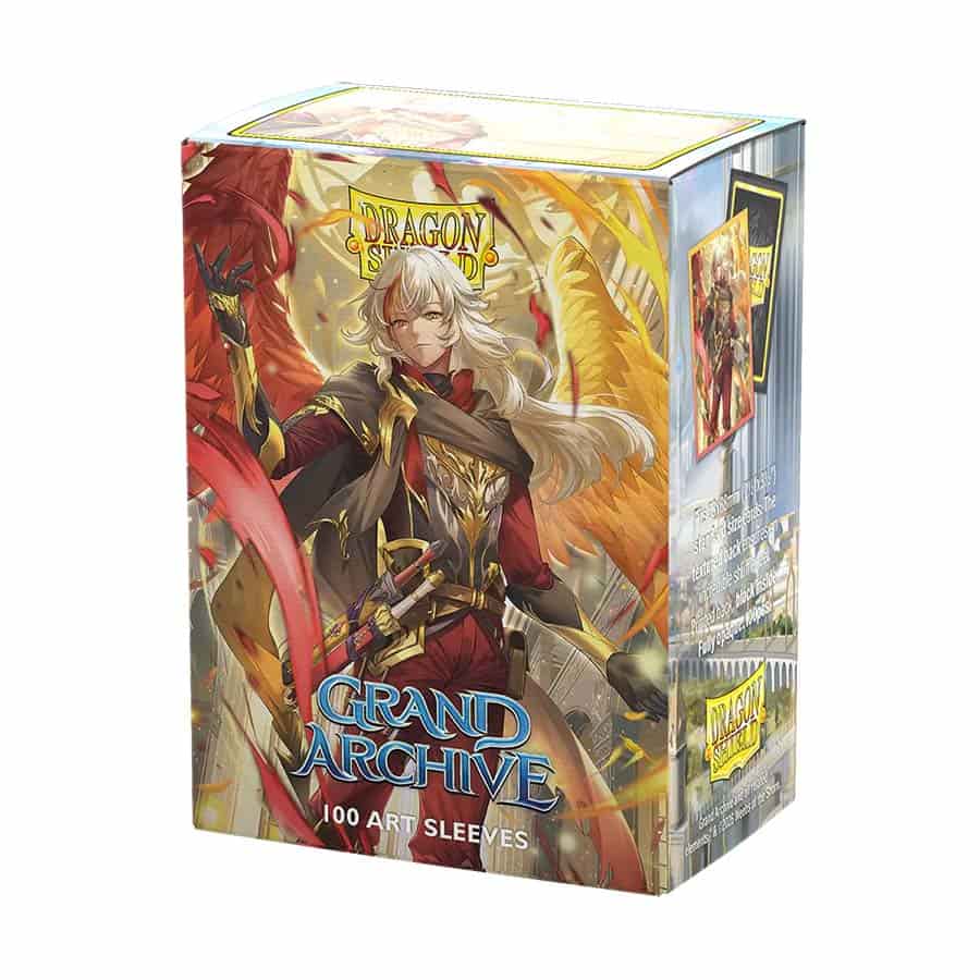 Dragon Shield Sleeves - Dual Matte Art - Grand Archive Archangels: Azrael Archangel of Materia (100CT) - Pre-Order