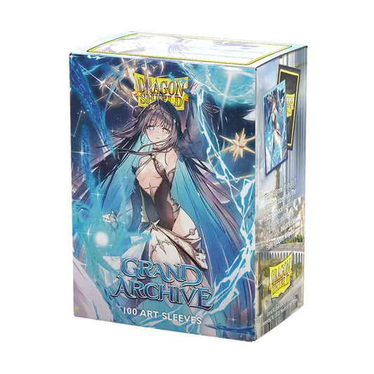 Dragon Shield Sleeves - Dual Matte Art - Grand Archive Archangels: Raziel Archangel of Libra (100CT)