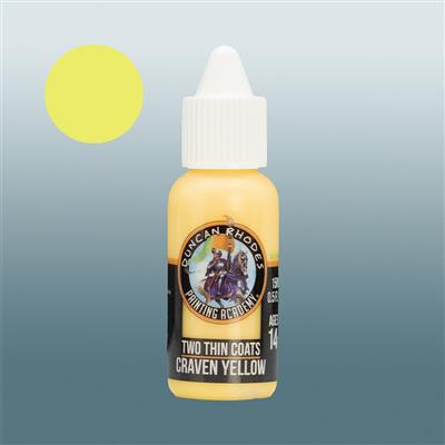 Two Thin Coats: Craven Yellow