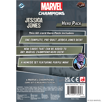 Marvel Champions: The Card Game - Jessica Jones Hero Pack - Pre-Order