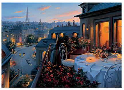 Paris Balcony 1000 pc Puzzle