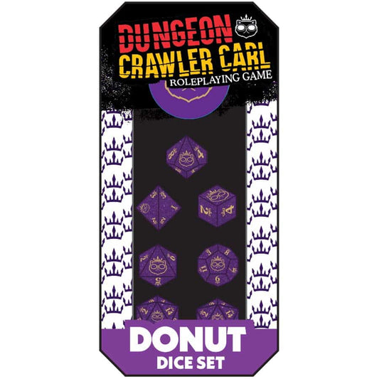 Dungeon Crawler Carl RPG - Donut's Enchanted Crown of the Sepsis Whore Dice Set - Pre-Order