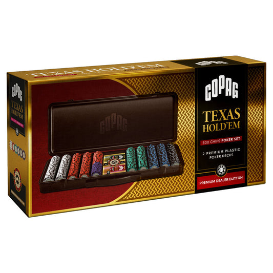 COPAG: Texas Hold 'Em 500 Chip Poker Set - Pre-Order
