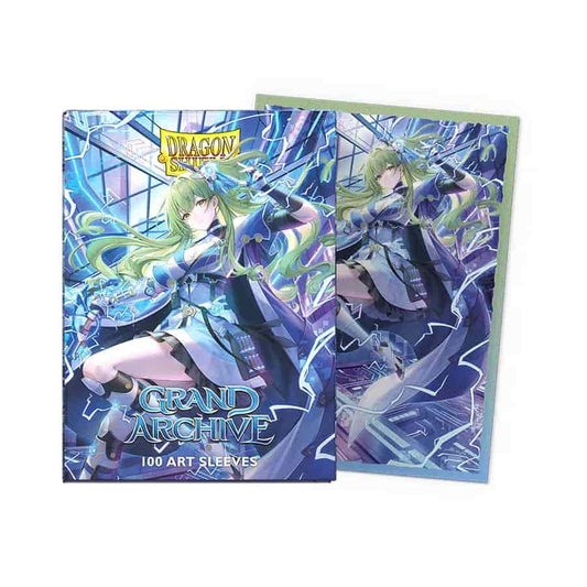 Dragon Shield Sleeves - Dual Matte Art - Grand Archive Asphodel Paradise - Lorraine Arclight Saber (100ct) - Pre-Order