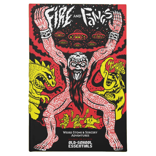 Old-School Essentials - Fire & Fang: Weird Stone & Sorcery Adventures - Pre-Order