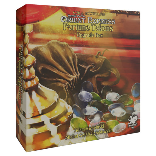 Call of Cthulhu: Horror on the Orient Express: The Board Game: Fortune Tokens Upgrade Box - Pre-Order