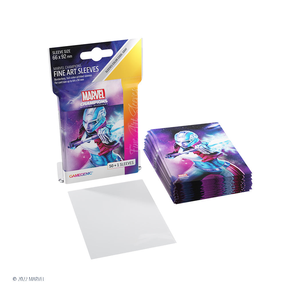 Marvel Champions Art Sleeves - Nebula
