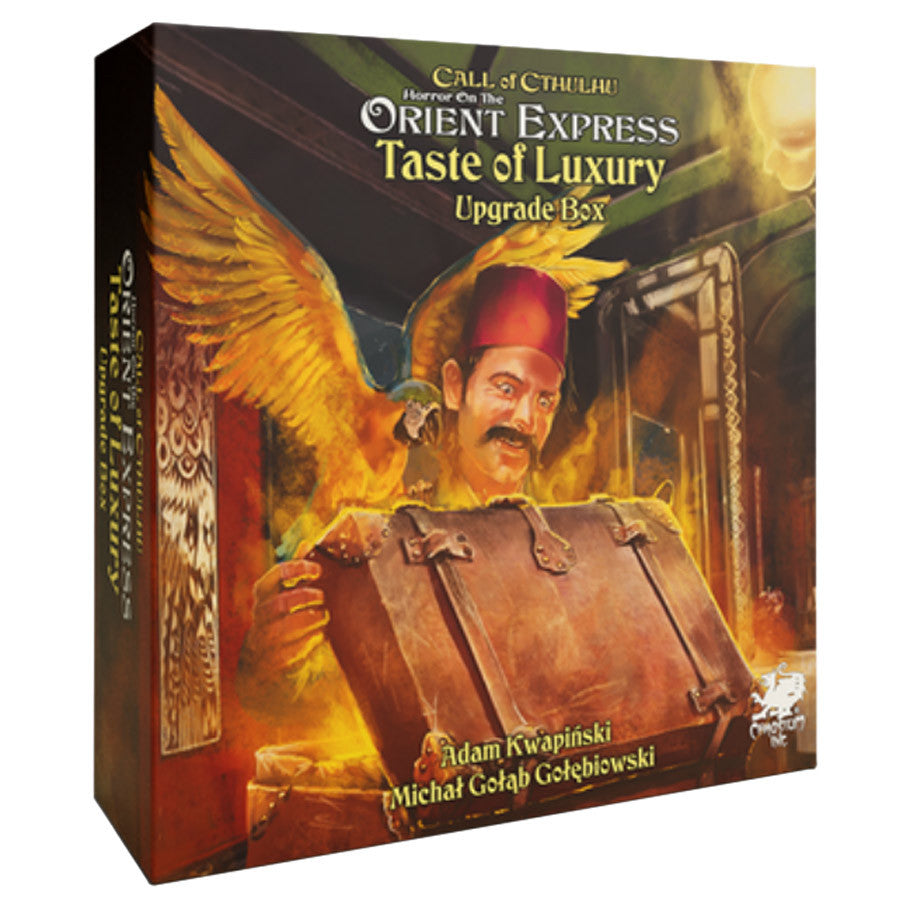 Call of Cthulhu: Horror on the Orient Express: The Board Game: Taste of Luxury Upgrade Box - Pre-Order