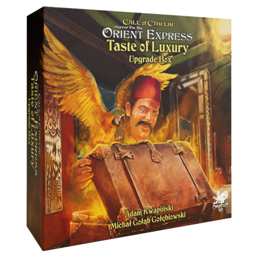 Call of Cthulhu: Horror on the Orient Express: The Board Game: Taste of Luxury Upgrade Box - Pre-Order