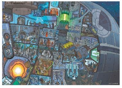 Star Wars: Where's Wookie 1000 Pc Puzzle