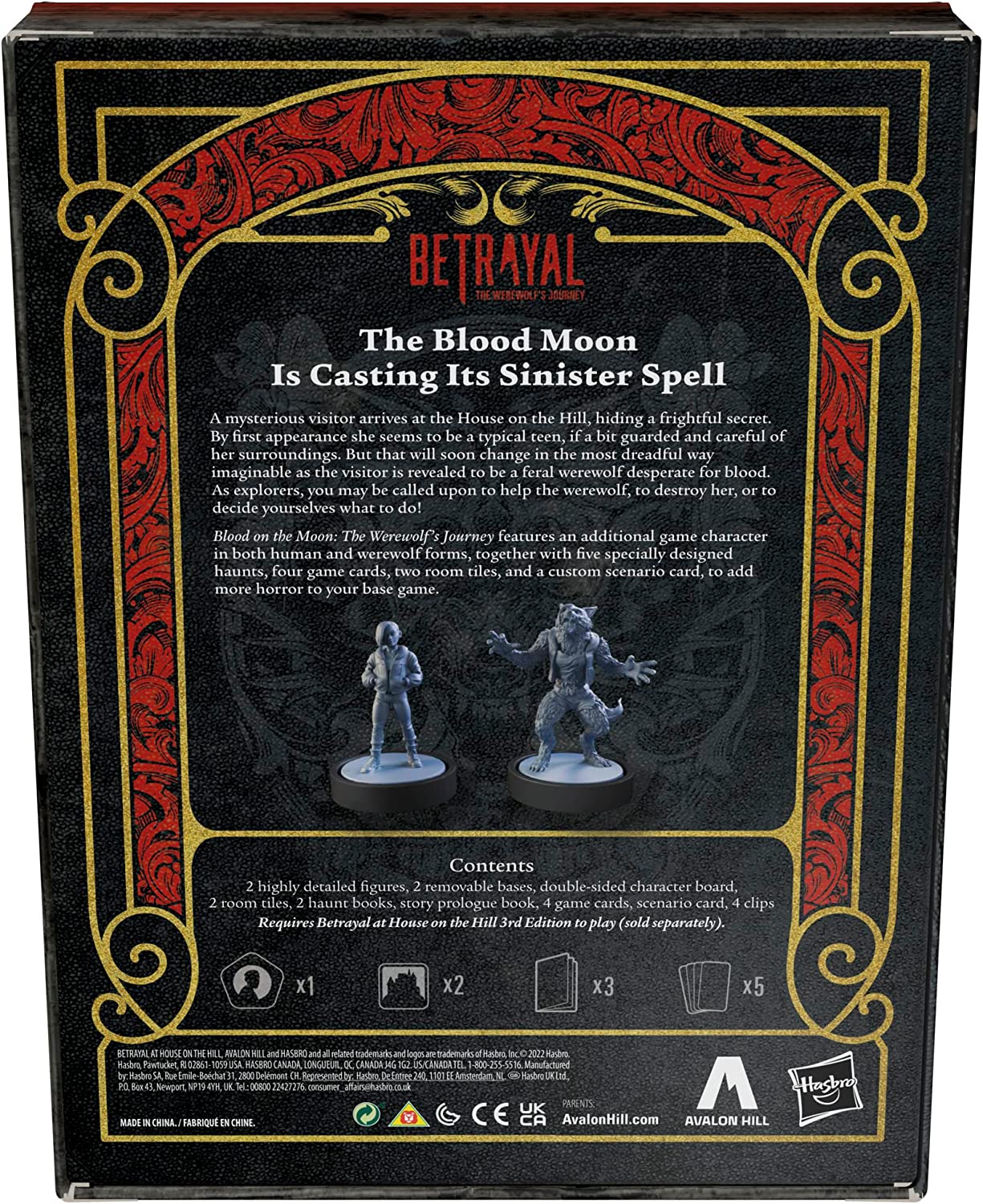 Betrayal 3E: The Werewolf's Journey Exp
