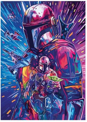 Star Wars: Mandalorian Challenge 1000 Pc