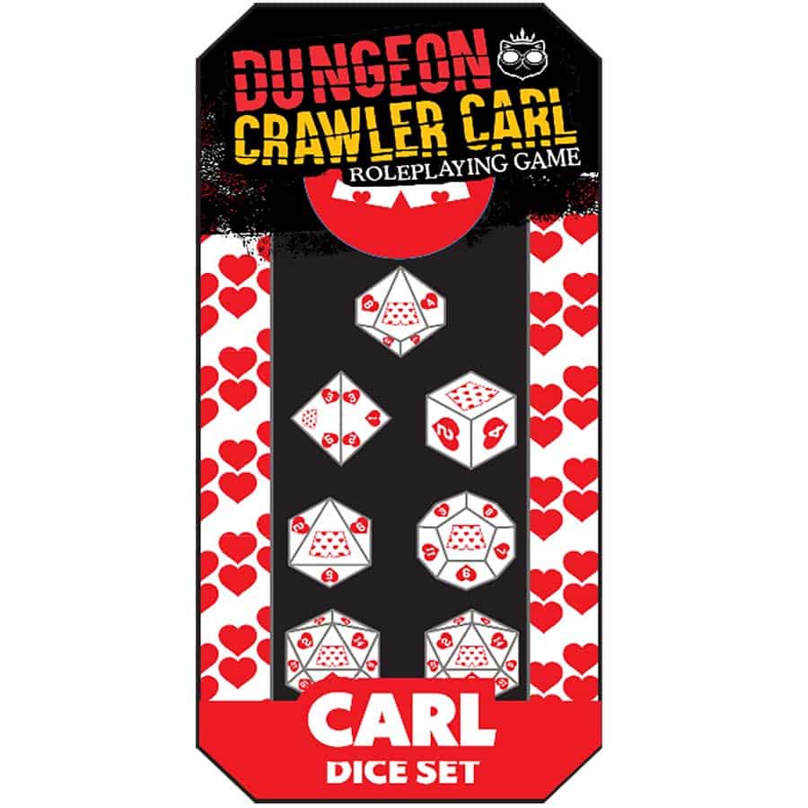 Dungeon Crawler Carl RPG - Carl's Enchanted Big Boi Boxers Dice Set - Pre-Order (Copy)