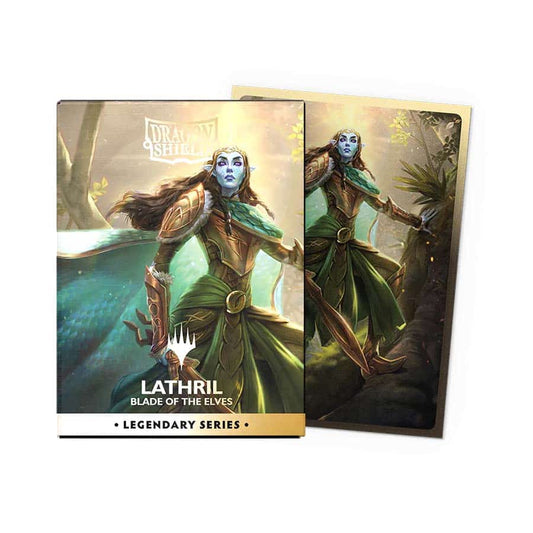 Dragon Shield Sleeves - Dual Matte Art - Legendary Series - Typal Commanders - Lathril Blade of the Elves (100Ct) - Pre-Order