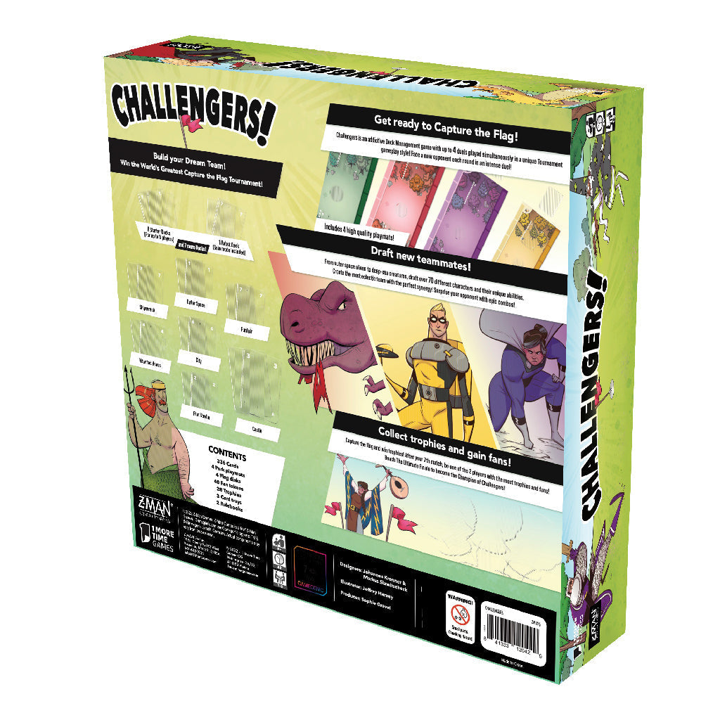 Challengers plus Winter Promo Playmat Bundle