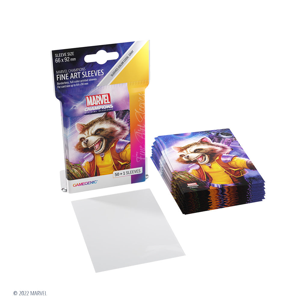 Marvel Champions Art Sleeves - Rocket Raccoon