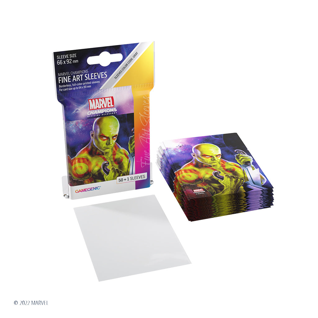 Marvel Champions Art Sleeves - Drax