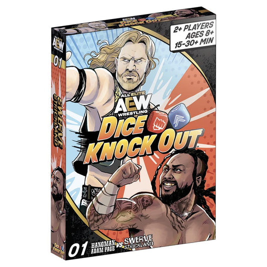 AEW: Dice Knock Out: 01 Hangman Adam Page vs Swerve Strickland - Pre-Order