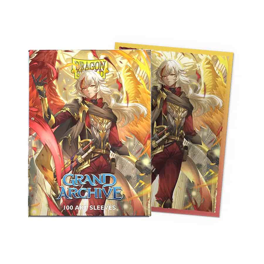 Dragon Shield Sleeves - Dual Matte Art - Grand Archive Archangels: Azrael Archangel of Materia (100CT) - Pre-Order