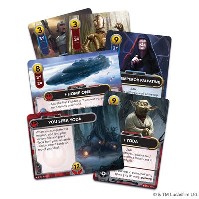 Star Wars: The Deckbuilding Game – Rebel & Empire Reinforcements Expansion - Pre-Oder