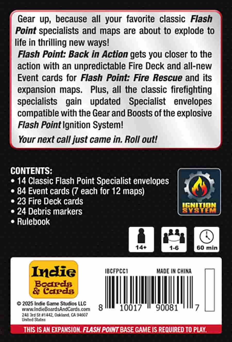 Flash Point - Back in Action - Pre-Order