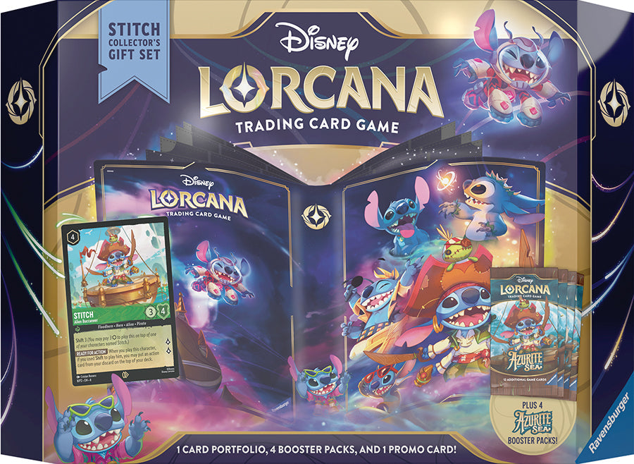 Disney Lorcana TCG: Azurite Sea - Collector`s Gift Set, Stitch