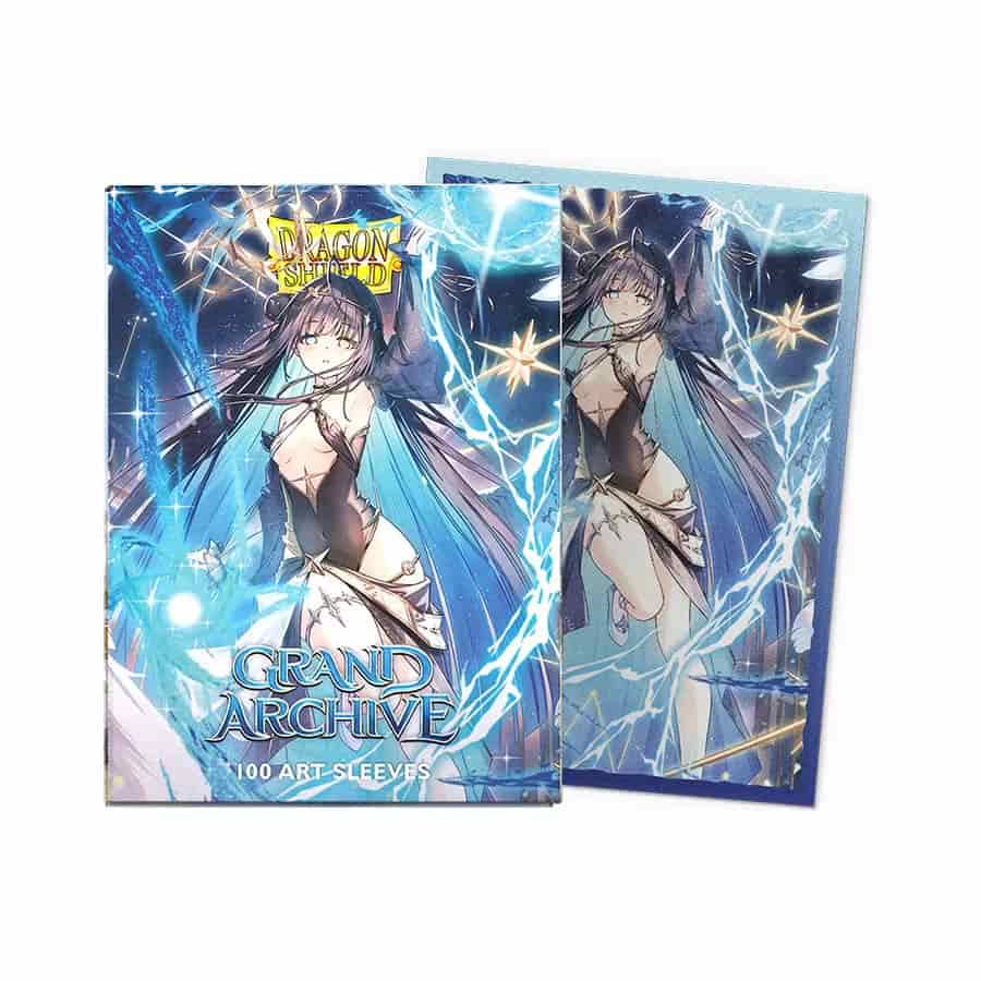 Dragon Shield Sleeves - Dual Matte Art - Grand Archive Archangels: Raziel Archangel of Libra (100CT)