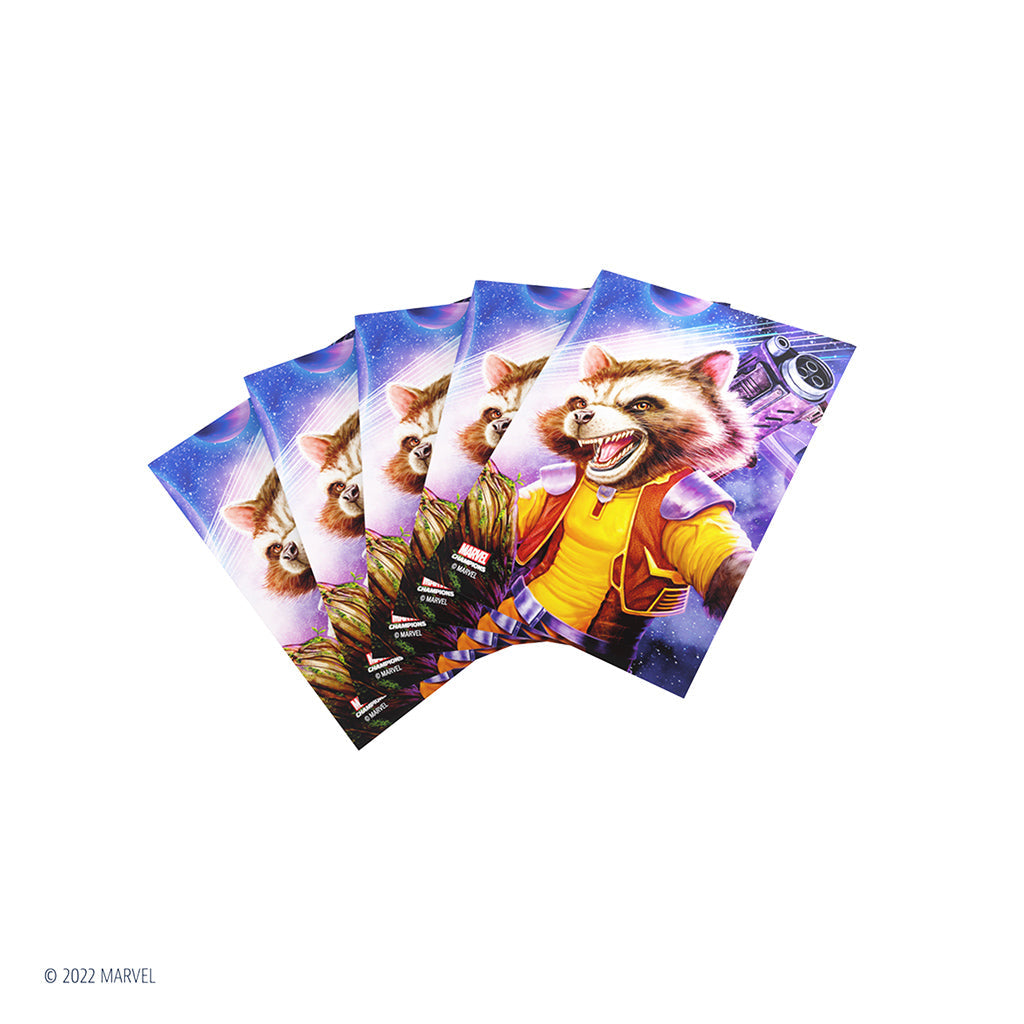 Marvel Champions Art Sleeves - Rocket Raccoon