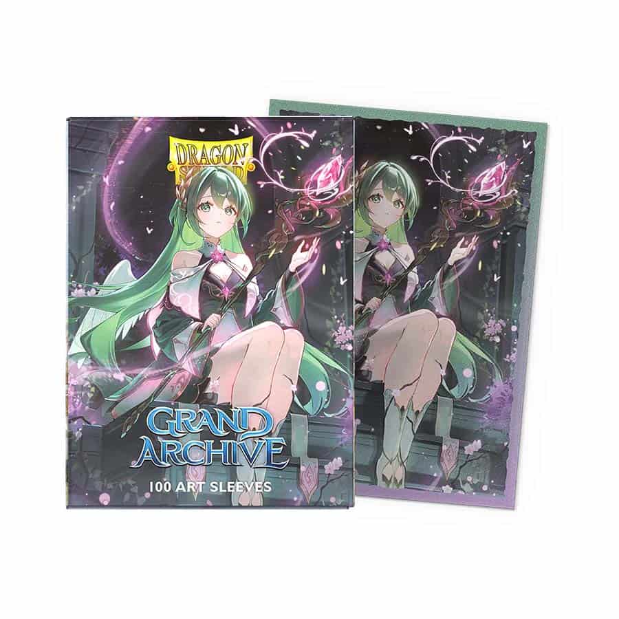 Dragon Shield Sleeves - Dual Matte Art - Grand Archive Archangels: Ariel Archangel of Natura (100CT) - Pre-Order
