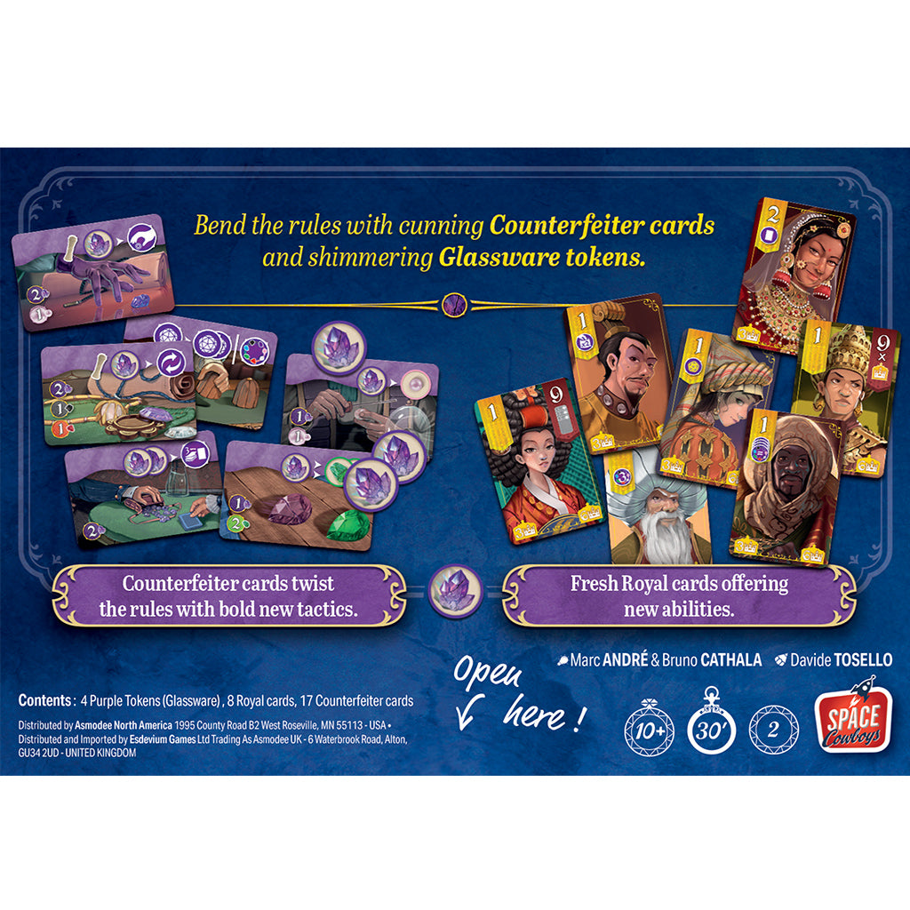 Splendor Duel: The Counterfeiters Expansion - Pre-Order