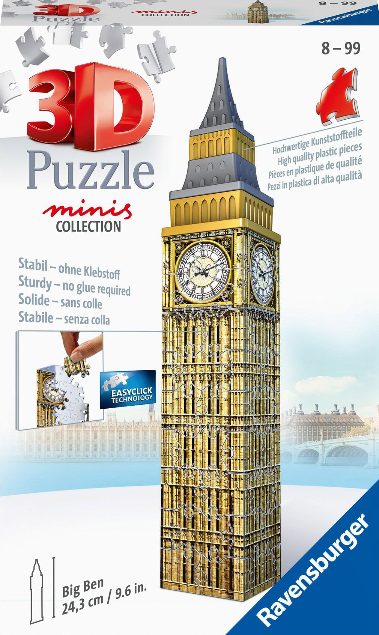 Mini Big Ben 3D Puzzle