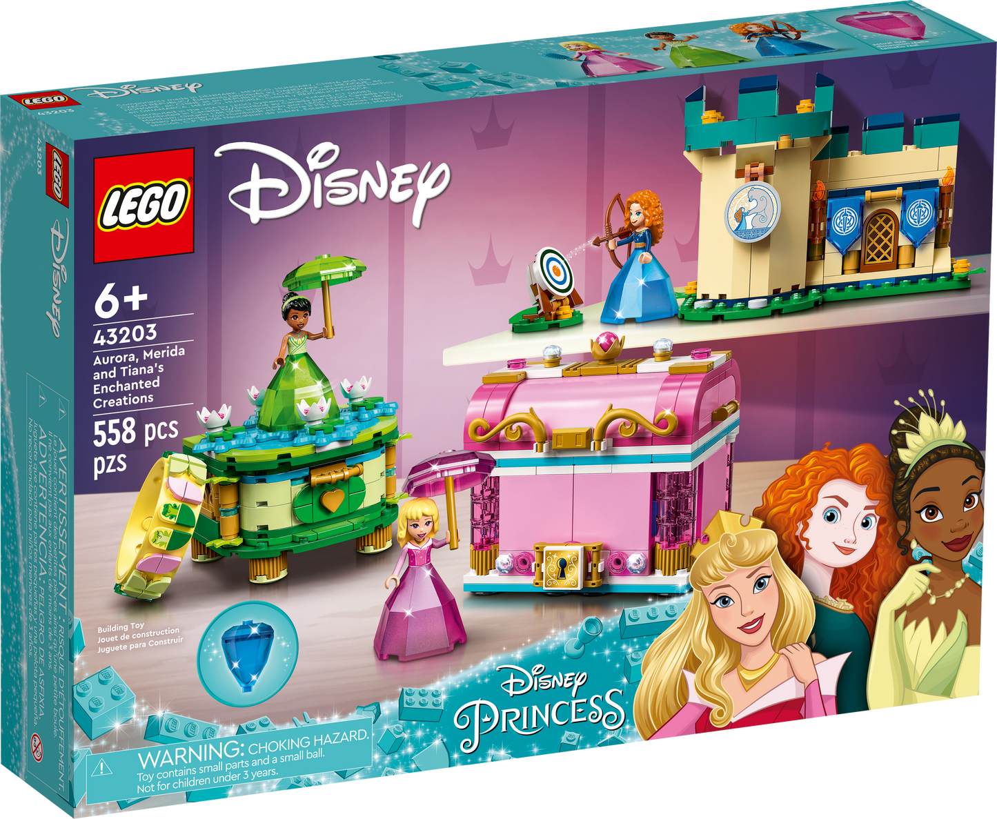 Aurora, Merida and Tiana’s Enchanted Creations