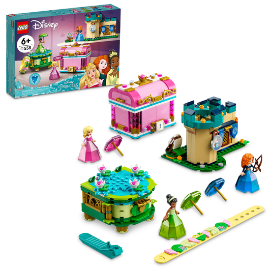 Aurora, Merida and Tiana’s Enchanted Creations