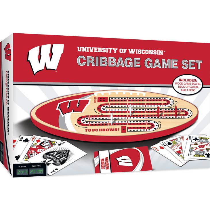 Wisconsin Badgers NCAA Cribbage