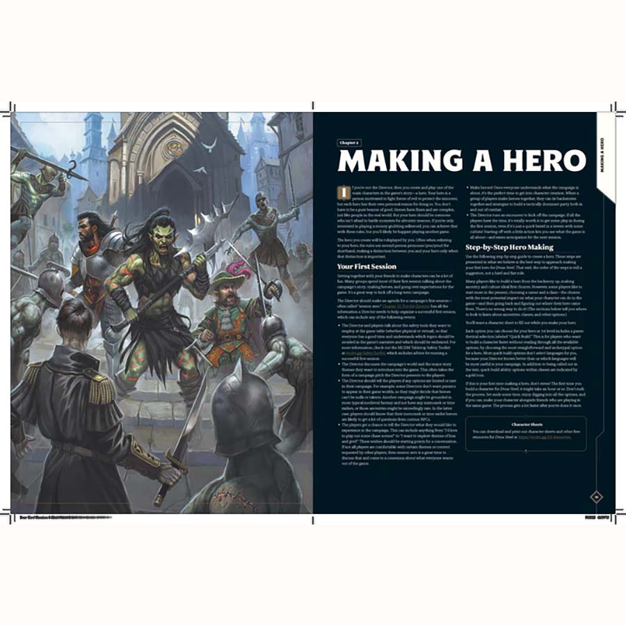 Draw Steel RPG: Book 1 Heroes