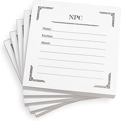 Dungeon Sticky Notes - Variety (5 Pack)