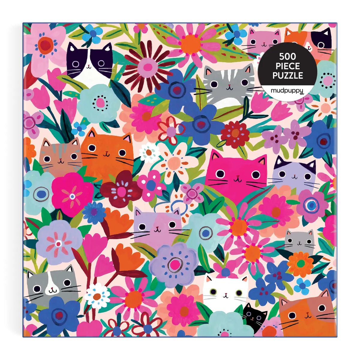 Blooming Cats - 500 Piece Puzzle