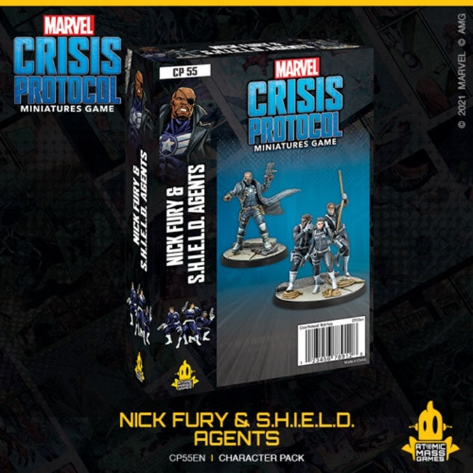 Marvel Crisis Protocol - Nick Fury & S.H.I.E.L.D. Agents