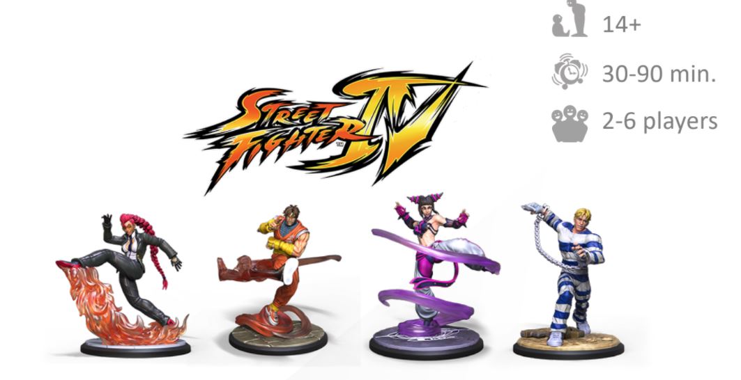 Street Fighter: The Miniatures Game IV Character Pack
